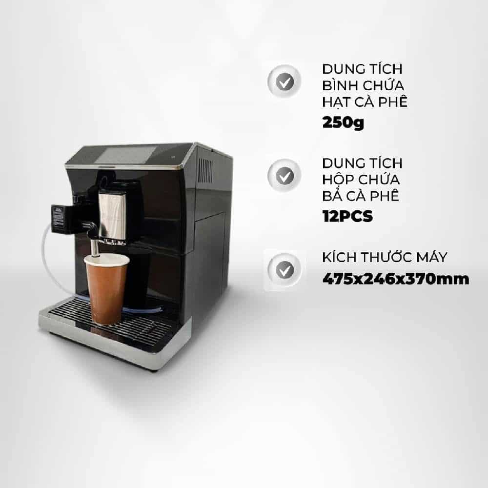 MÁY PHA CÀ PHÊ TỰ ĐỘNG P-EMIC PTB-203