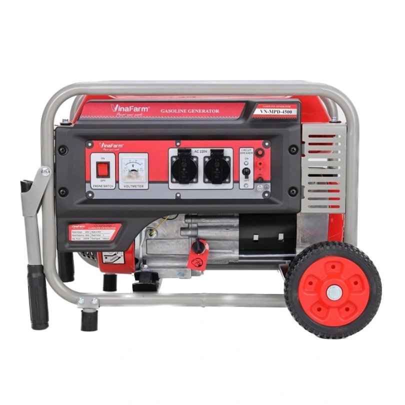 MÁY PHÁT ĐIỆN VINFARM VNMPD-4500 3KW CHẠY XĂNG ĐỀ ĐIỆN