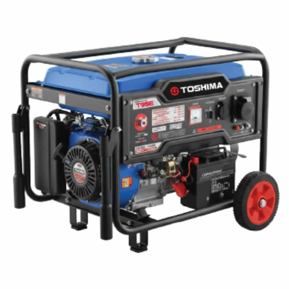 MÁY PHÁT ĐIỆN XĂNG TOSHIMA T95E 7.5KW ĐỀ NỔ MẠNH MẼ