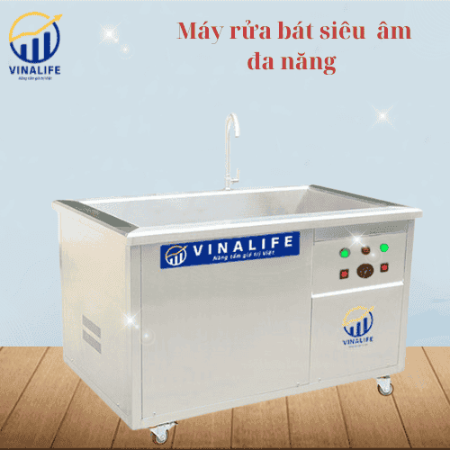 MÁY RỬA CHÉN SIÊU ÂM CÔNG NGHIỆP VINALIFE VNL-MRB-1200