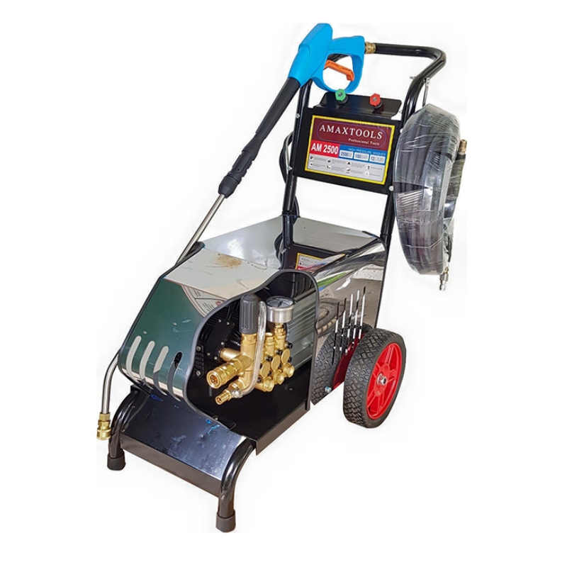 MÁY RỬA XE CAO ÁP AMAXTOOLS AMG2500 2500W ÁP LỰC 140BAR
