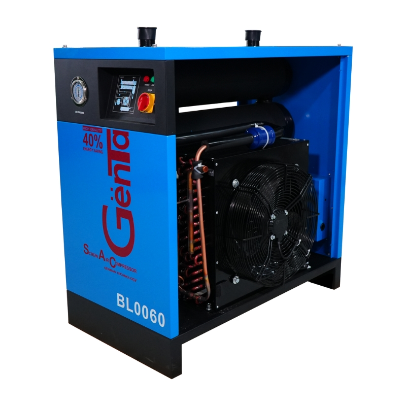 MÁY SẤY KHÍ GENTA BL0080 CÔNG SUẤT 2.0HP LƯU LƯỢNG 8.8 M3/MIN