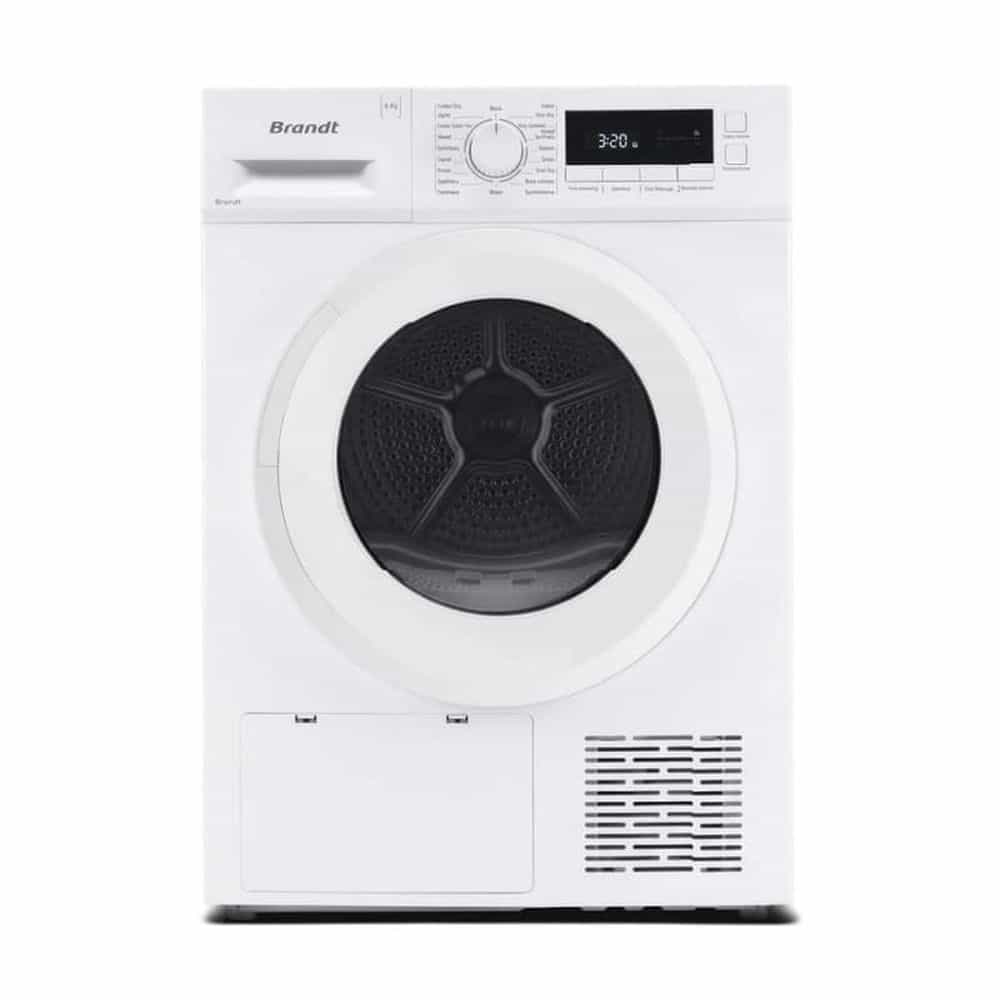 MÁY SẤY NGƯNG TỤ BRANDT DFB383HWAG 8KG BƠM NHIỆT INVERTER