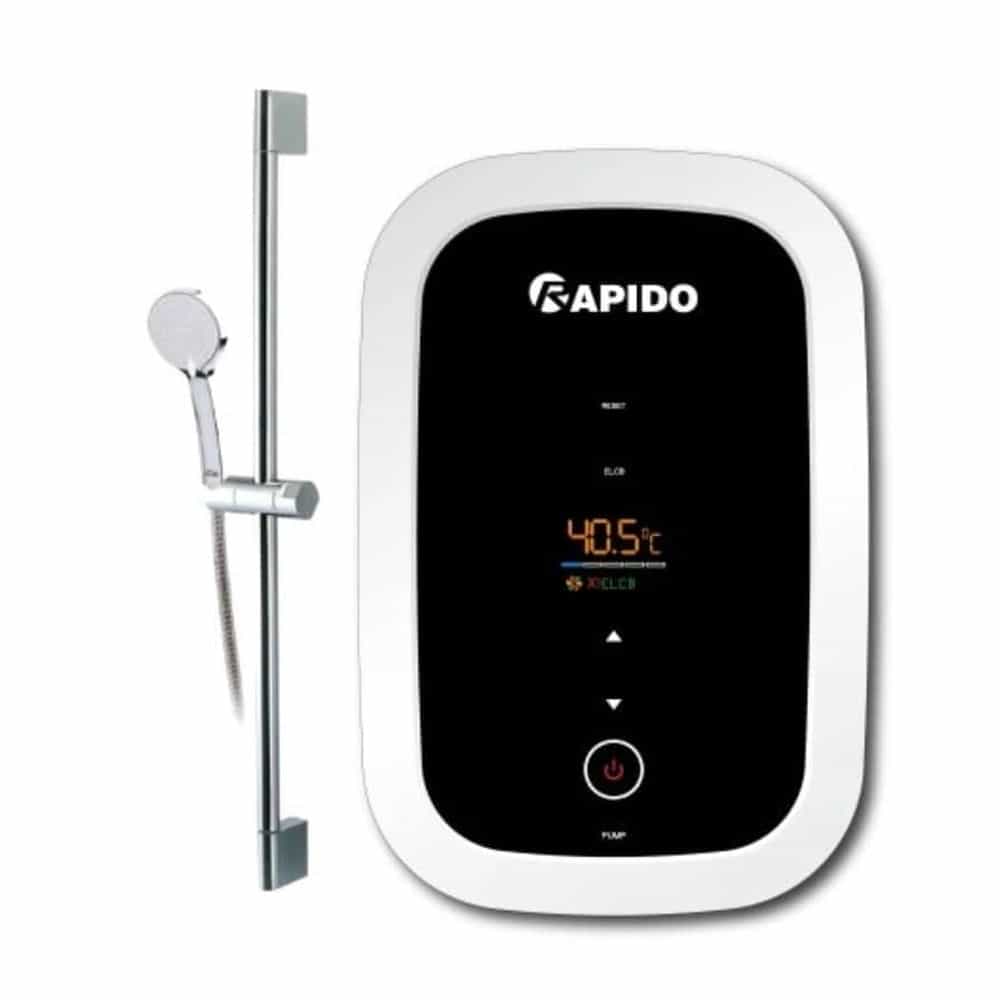 MÁY TẮM NÓNG TRỰC TIẾP CÓ BƠM RAPIDO RIG-DP4.5