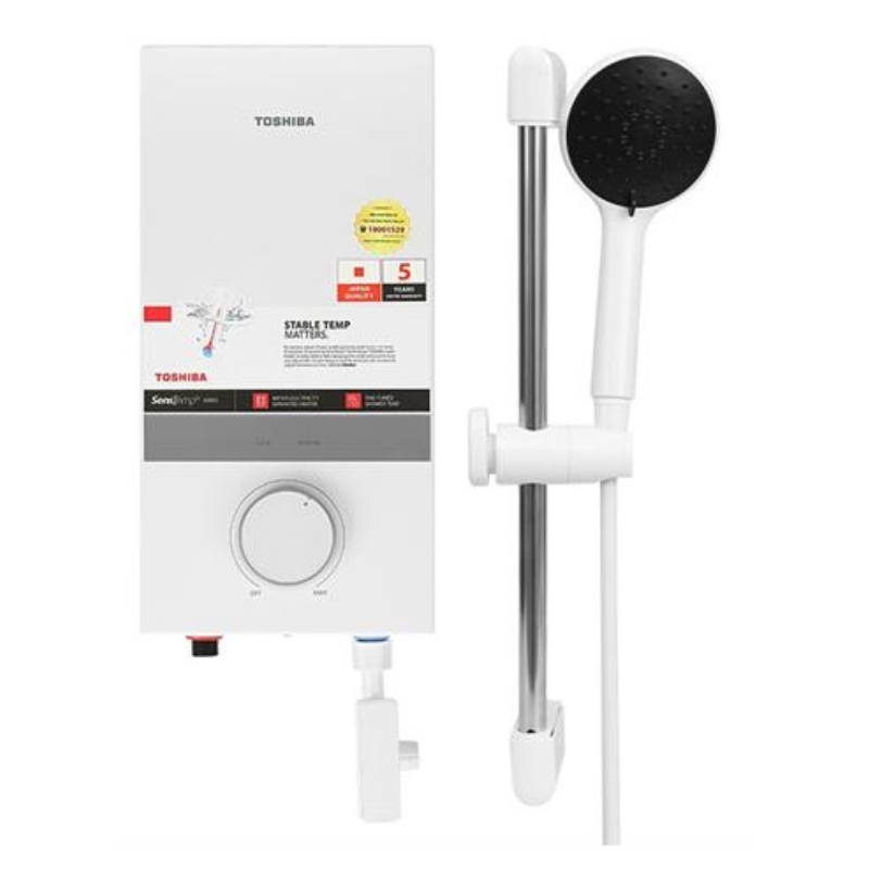 MÁY TẮM NÓNG TRỰC TIẾP TOSHIBA TWH-45MCPVN(S)-WB 4500W AN TOÀN & NÓNG LIỀN (BỎ MẪU)