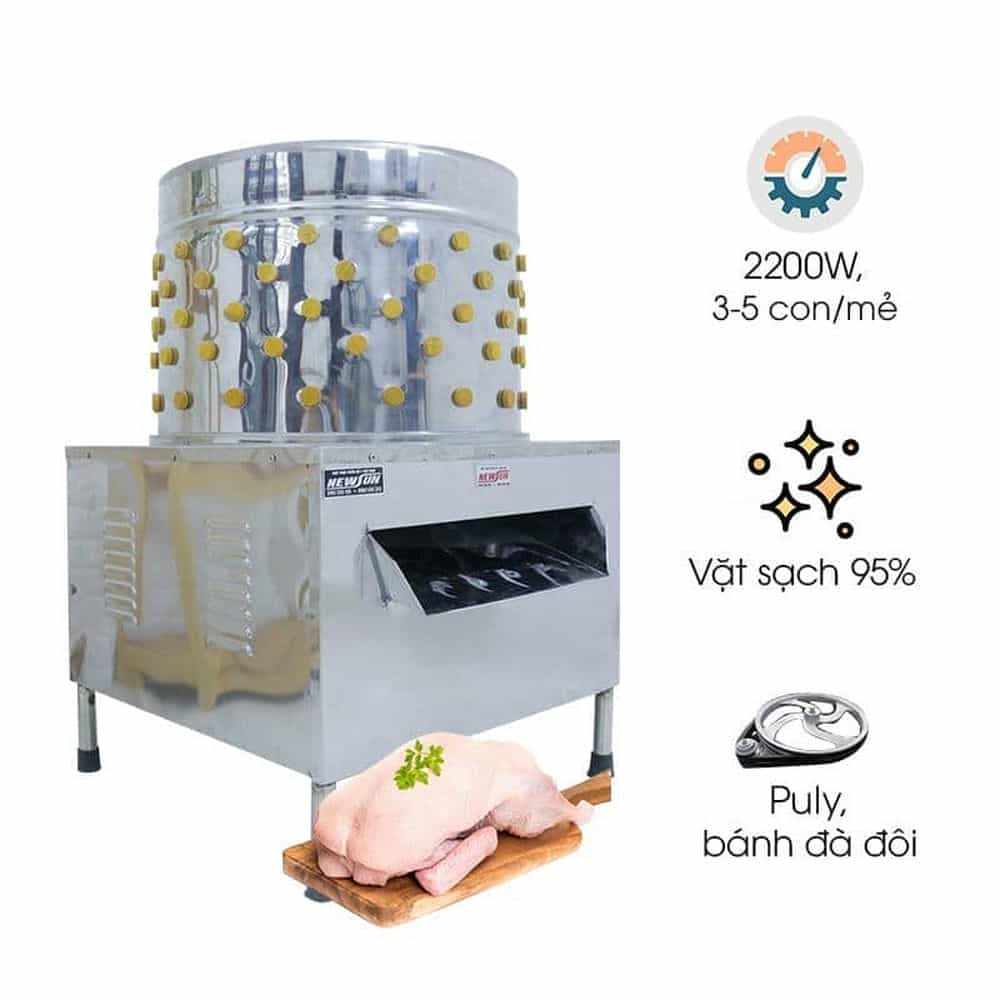 MÁY VẶT LÔNG GIA CẦM NEWSUN NS-MVLG70