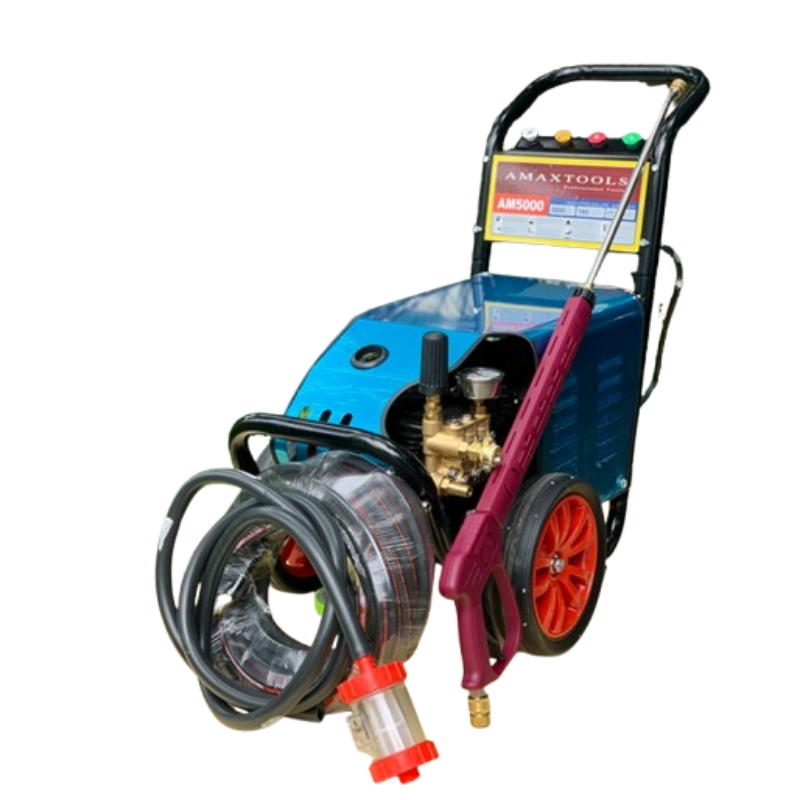 MÁY XỊT RỬA CÔNG NGHIỆP AMAXTOOLS AMG5000 5.0KW ÁP LỰC 230BAR XE ĐẨY