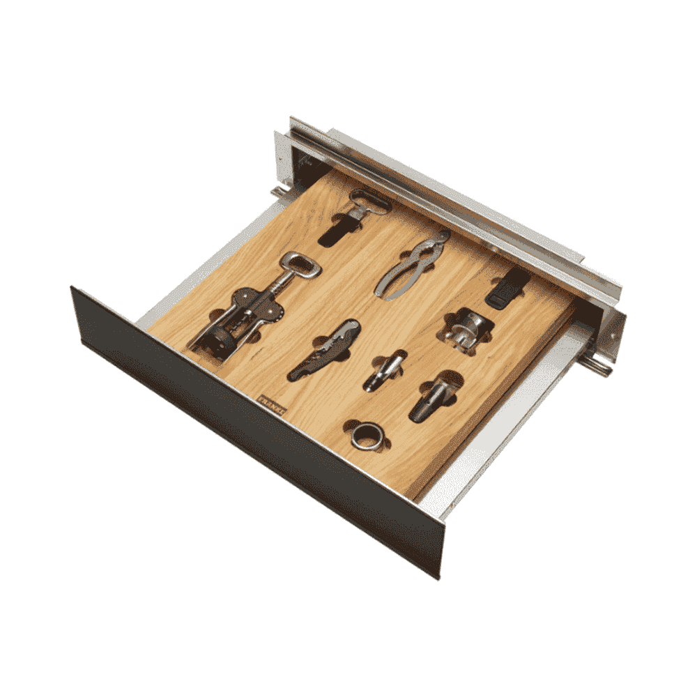 NGĂN PHỤ KIỆN RƯỢU FRANKE FMY 14 WCRD BK ÂM TỦ PUSH-PULL