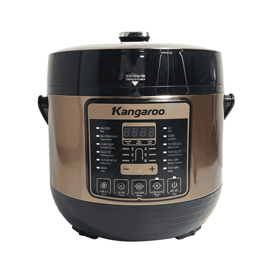 NỒI ÁP SUẤT ĐIỆN KANGAROO 5.0 LÍT KG5P1 (900W)