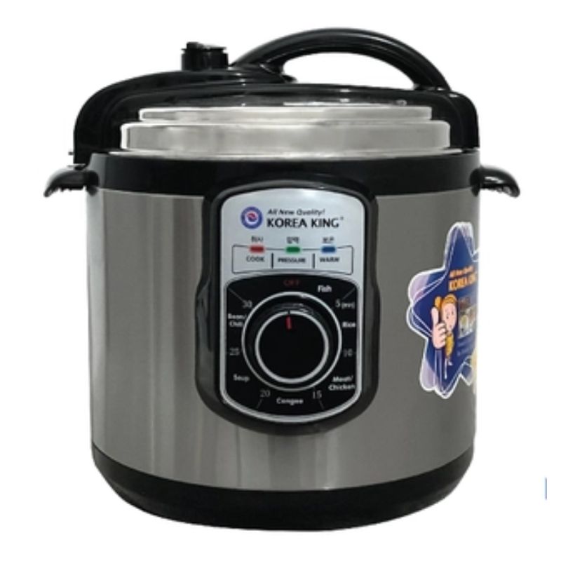 NỒI ÁP SUẤT ĐIỆN KOREA KING 6,0 LÍT PEPC-60STSN