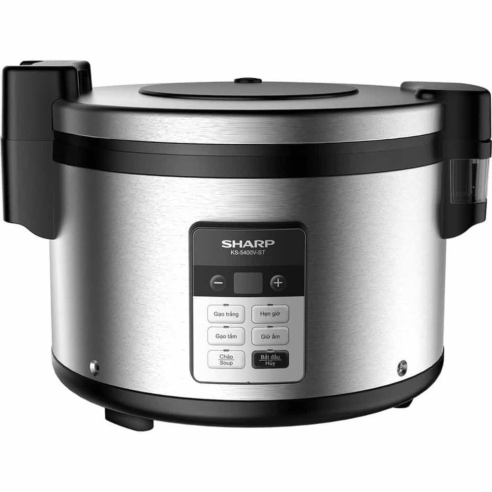 NỒI CƠM ĐIỆN CÔNG NGHIỆP SHARP 5.4 LÍT KS-5400V-ST