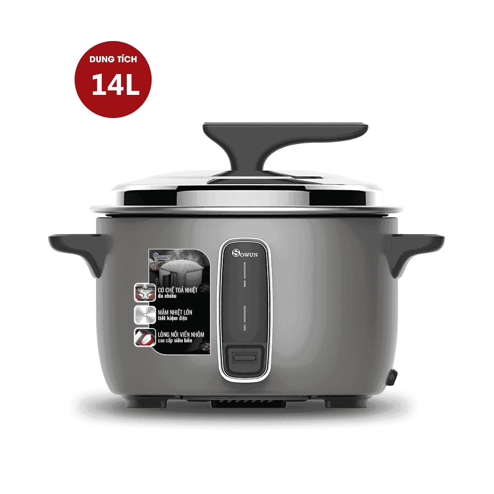 NỒI CƠM ĐIỆN NẮP RỜI SOWUN 14 LÍT SW-6938