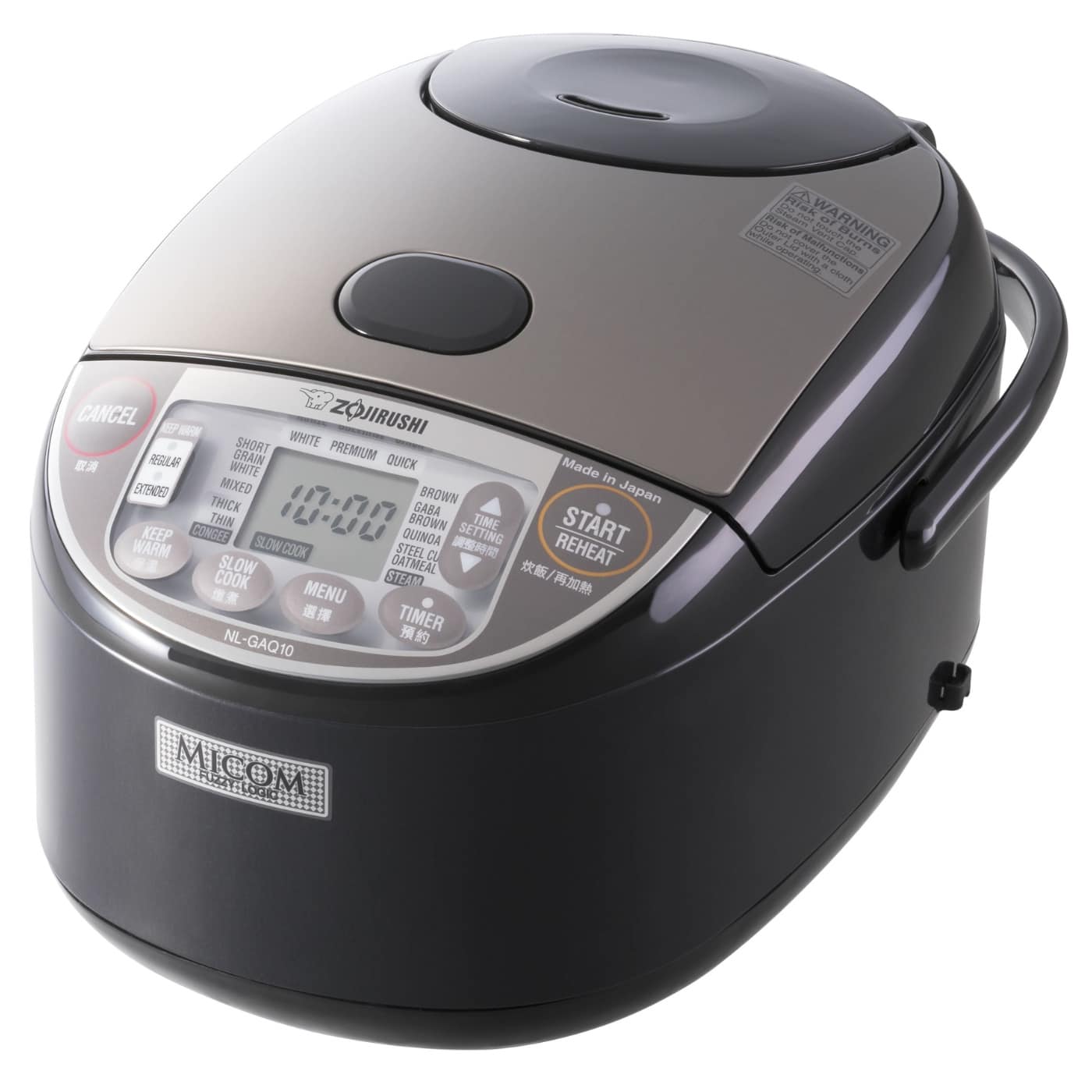 NỒI CƠM ĐIỆN TỬ 1.0 LÍT ZOJIRUSHI NL-GAQ10V-BM