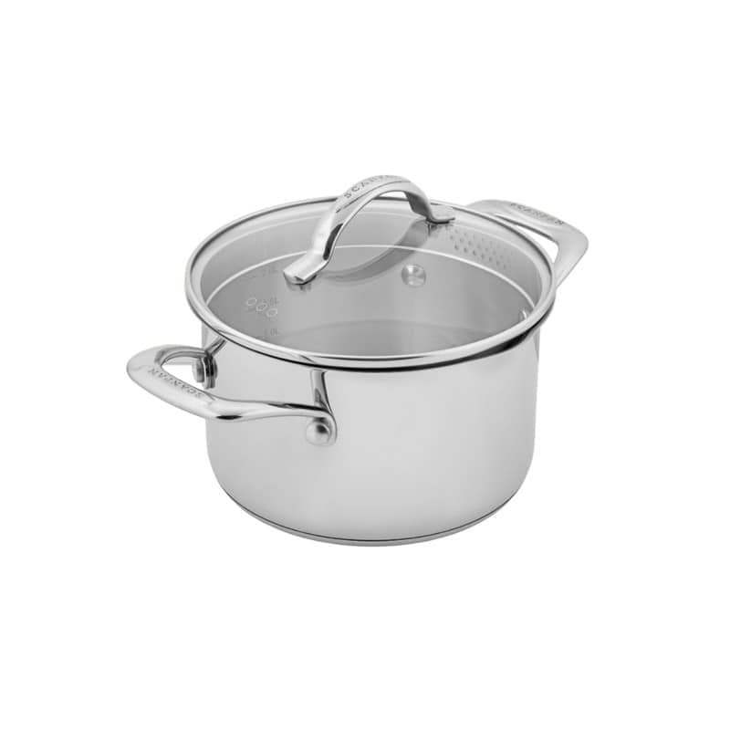 NỒI INOX SCANPAN STS 18CM ĐÁY 3 LỚP NẮP LỌC TIỆN LỢI