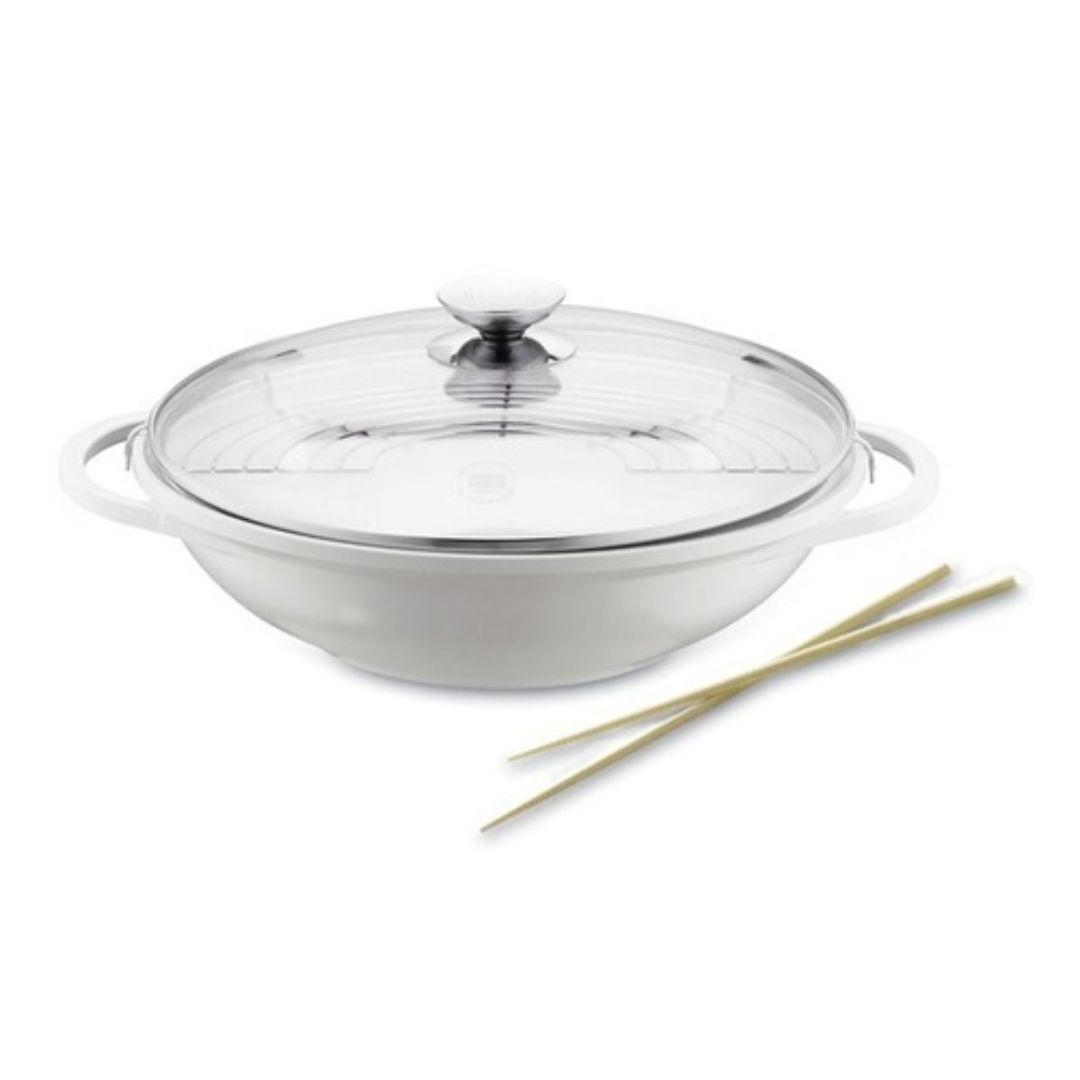 NỒI NẤU ĂN NHÔM ĐÚC NẮP KÍNH BERNDES 32CM 32139
