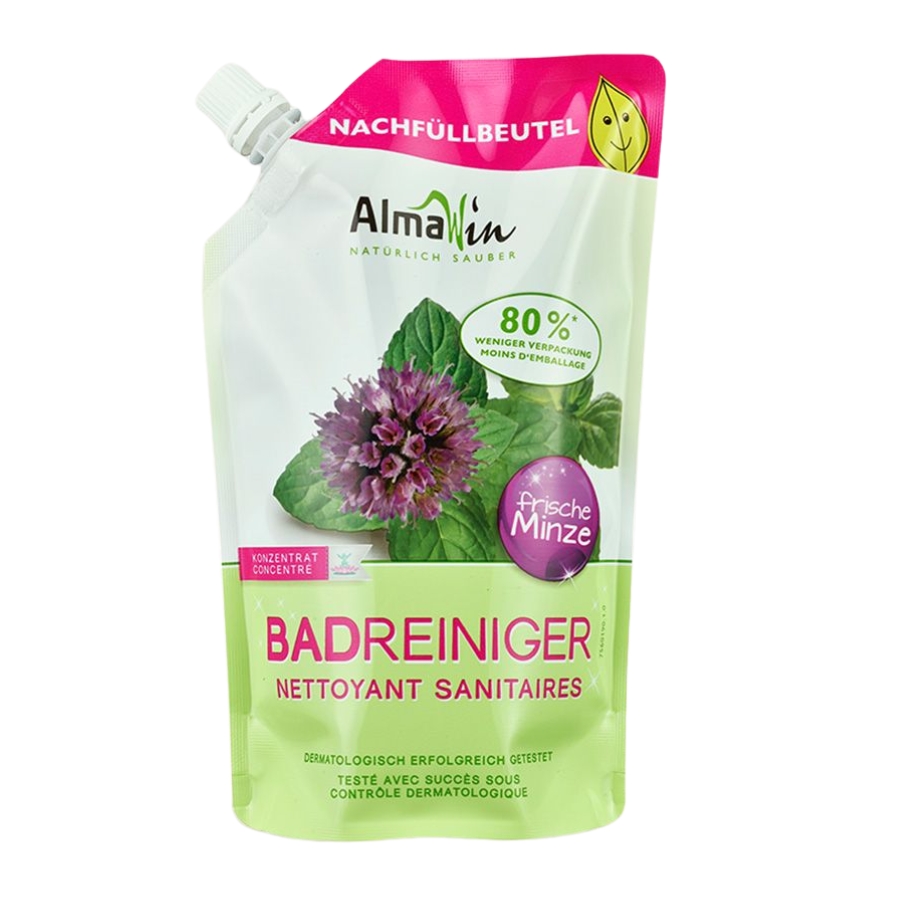 NƯỚC TẨY ĐA NĂNG ALMAWIN HỮU CƠ HƯƠNG BẠC HÀ 500ML TÚI HMH.8032499