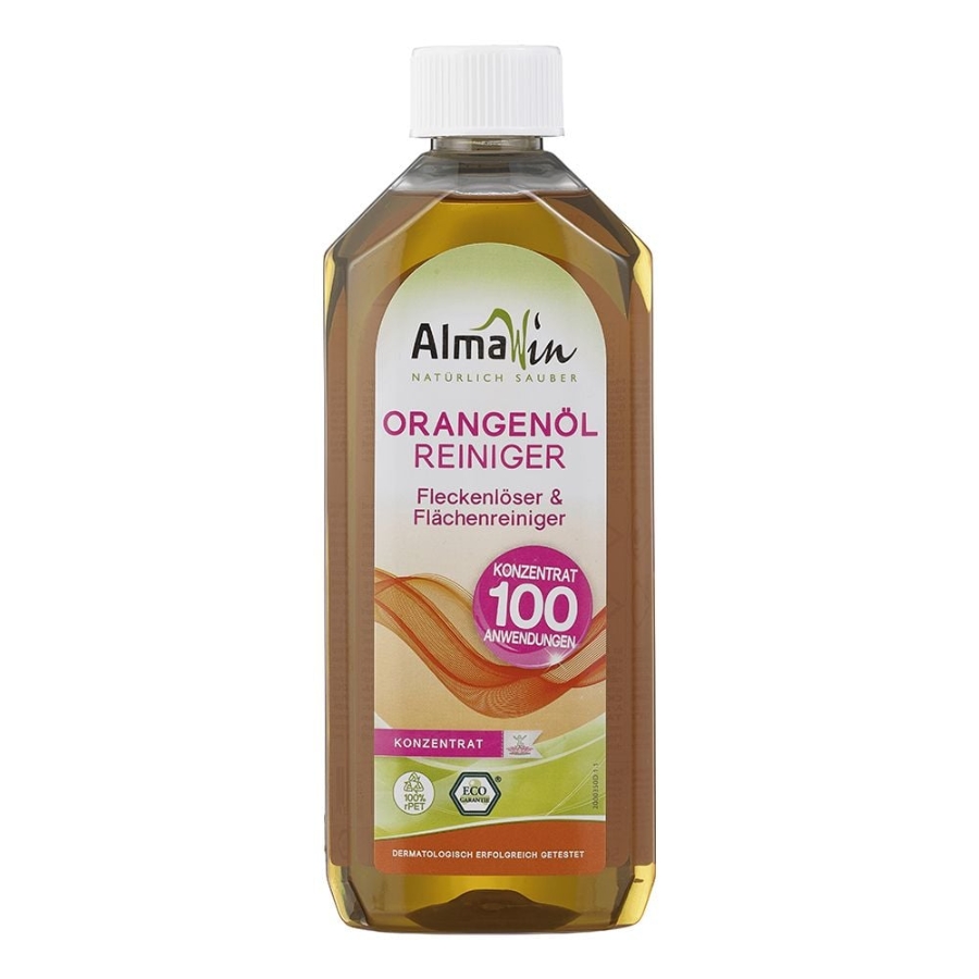 NƯỚC TẨY ĐẶC BIỆT ALMAWIN HỮU CƠ HƯƠNG CAM 500ML