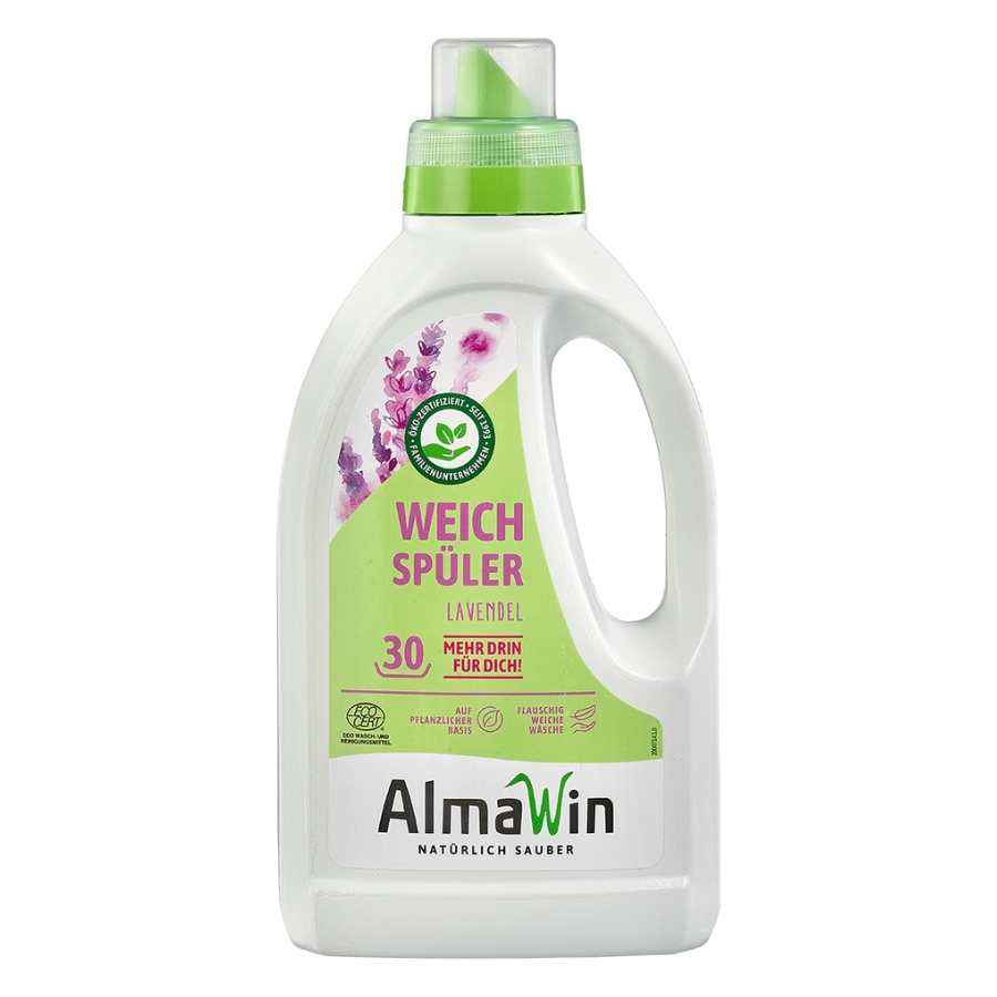 NƯỚC XẢ VẢI ALMAWIN HỮU CƠ HƯƠNG LAVENDER 750ML