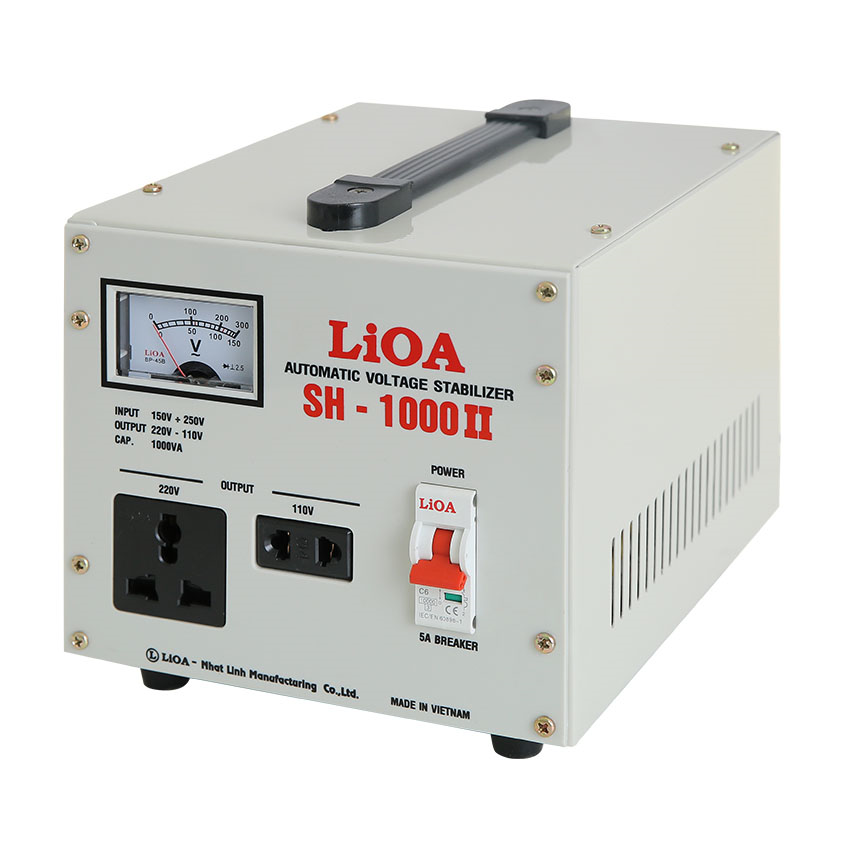 ỔN ÁP LIOA LIOA 1 PHA SH-1000II (1.0 KVA)