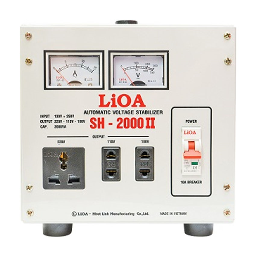 ỔN ÁP LIOA LIOA 1 PHA SH-2000II (2.0 KVA)