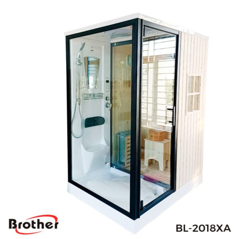 PHÒNG XÔNG HƠI ĐA NĂNG BROTHER BL-2018XA MASSAGE ƯỚT, TINH DẦU, CAO CẤP