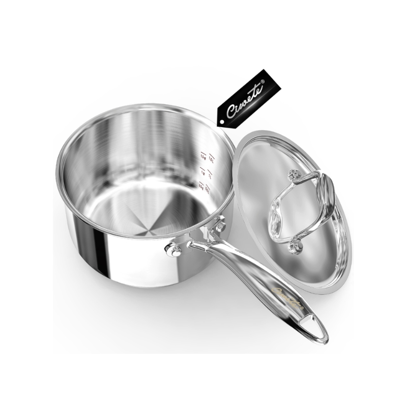 QUÁNH ĐƠN INOX 304 CIWETE SS0203-D – 3L, TRI-PLY 3 LỚP