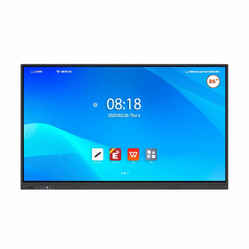 SMART TIVI TƯƠNG TÁC 4K AIKYO 86 INCHES AID-B8625UHD (ANDROID 11 - CẢM ỨNG)