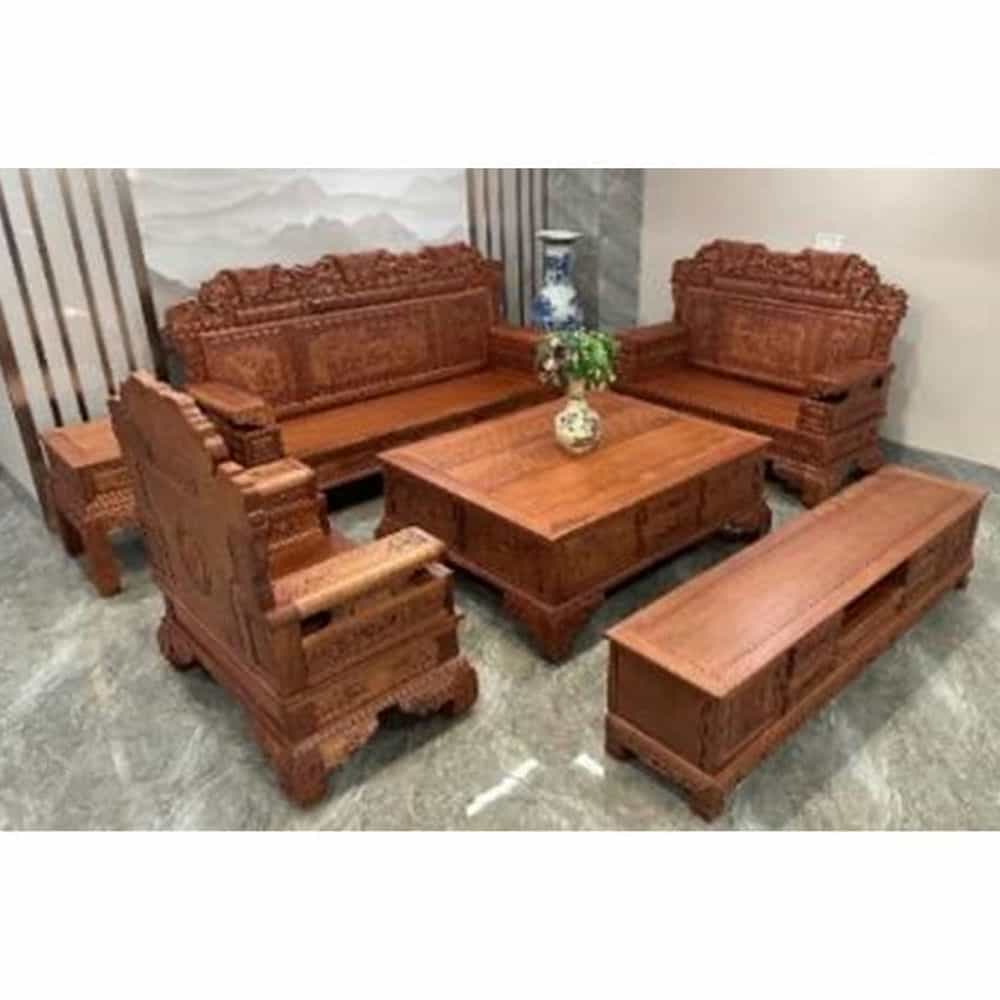 SOFA GỖ GỖ LIM CHI LAI SFN-HMT-A27