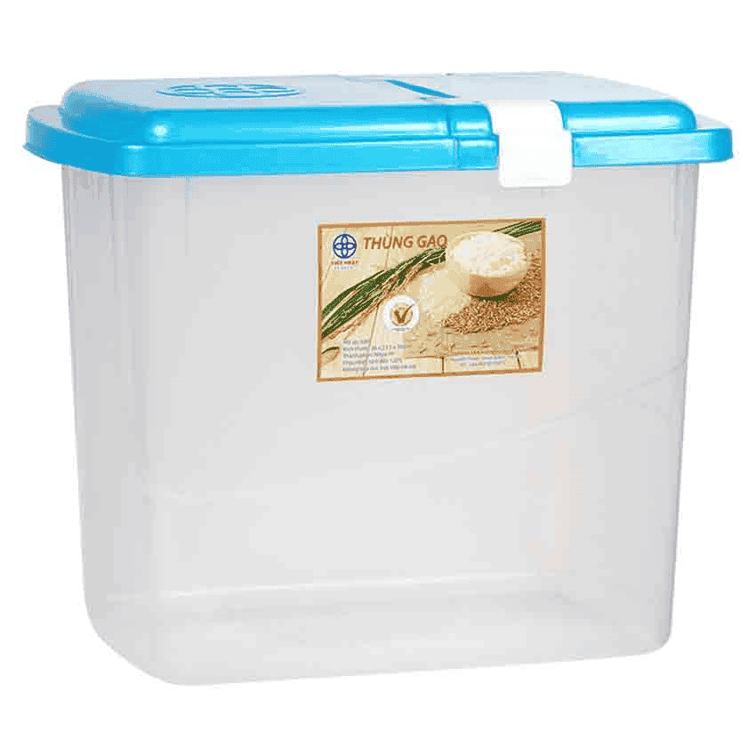 THÙNG ĐỰNG GẠO NHỰA VIỆT NHẬT 5355