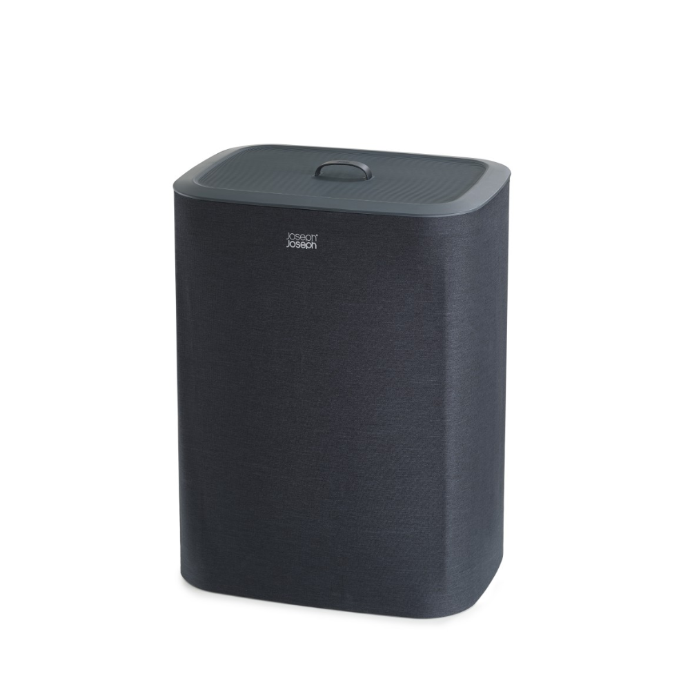 THÙNG PHÂN LOẠI QUẦN ÁO 2 NGĂN JOSEPH JOSEPH TOTA 90L (CARBON BLACK) 003307