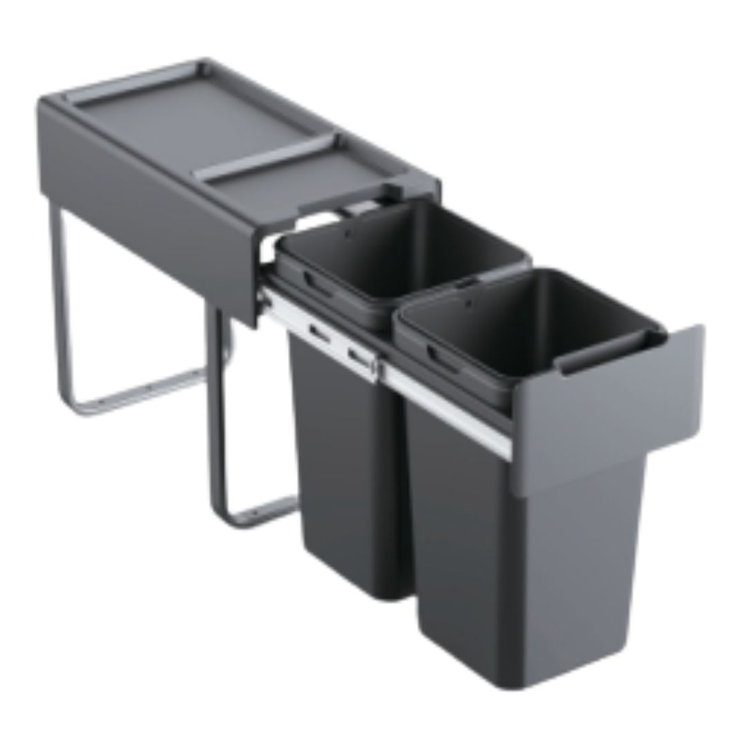 THÙNG RÁC ĐÔI GẮN CÁNH ROXANA R019.300