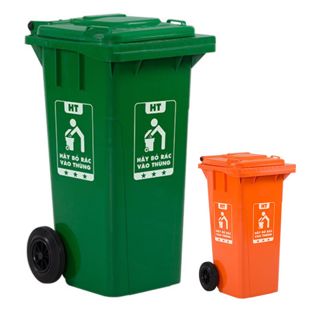 THÙNG RÁC NẮP MỞ NHỰA HIỆP THÀNH 632