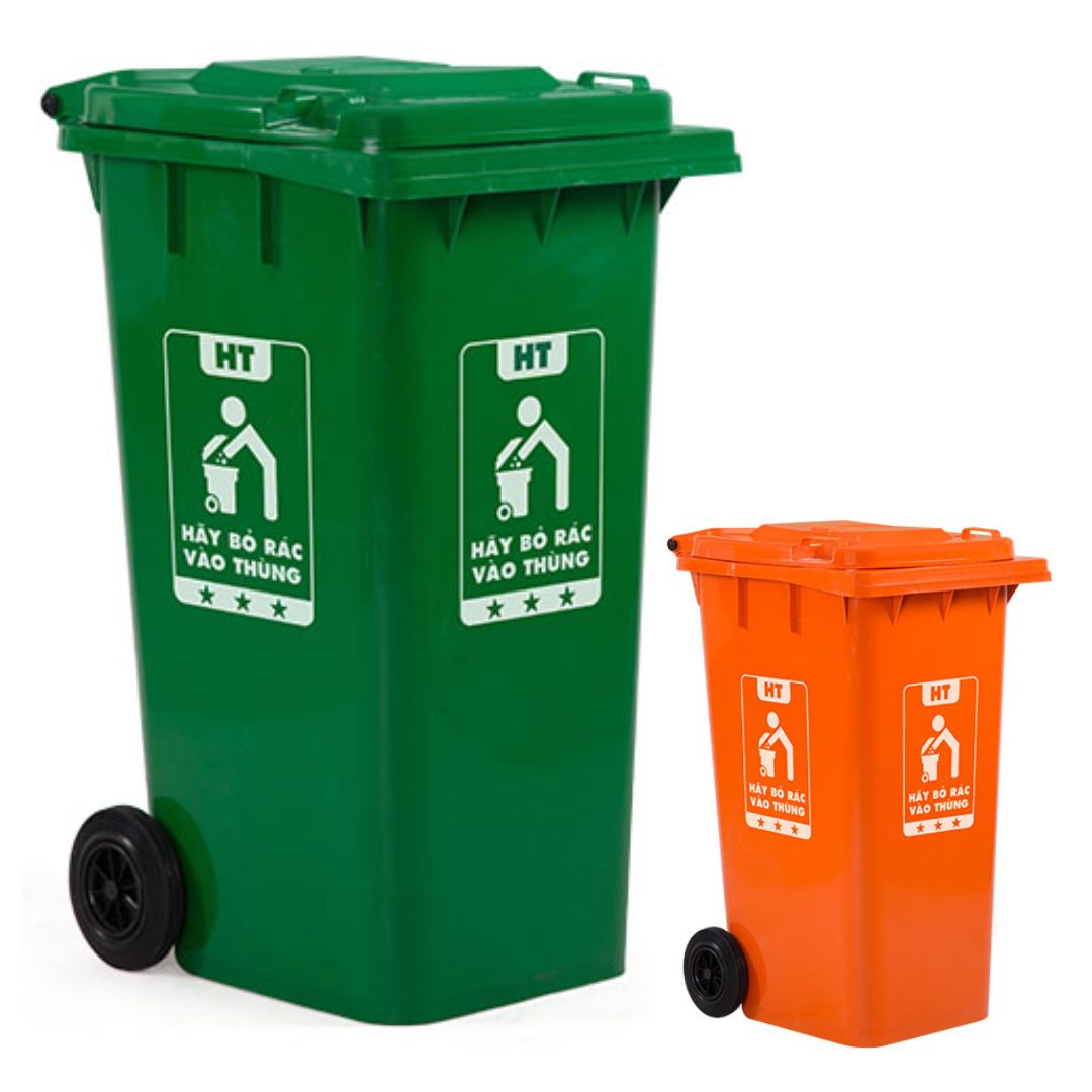 THÙNG RÁC NẮP MỞ NHỰA HIỆP THÀNH 633