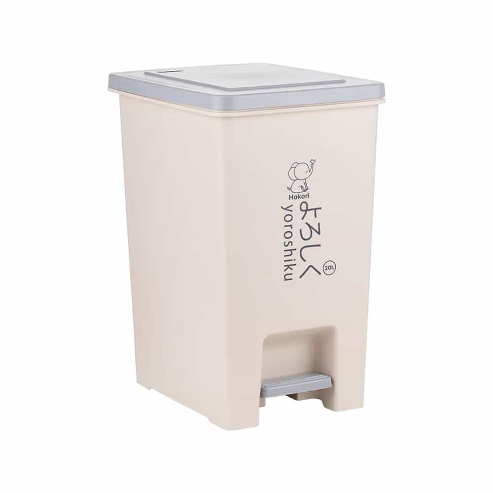 THÙNG RÁC VUÔNG 20L HOKORI NHỰA VIỆT NHẬT 8063
