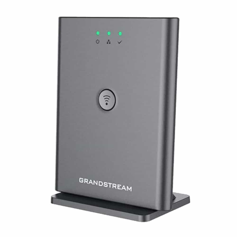 TRẠM PHÁT SÓNG VOIP DECT GRANDSTREAM DP755 - HỖ TRỢ 10 TAY CON, 20 SIP, PHẠM VI 400M