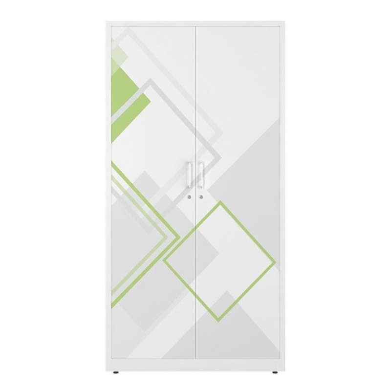 TỦ ÁO 2 CÁNH SẮT SƠN TĨNH ĐIỆN 1.0M THE ONE (HÒA PHÁT) TU15B1C2UV