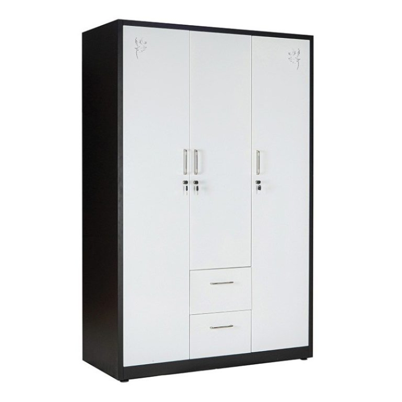 TỦ ÁO 3 CÁNH SẮT SƠN TĨNH ĐIỆN 1.27M THE ONE (HÒA PHÁT) TU20B2C3
