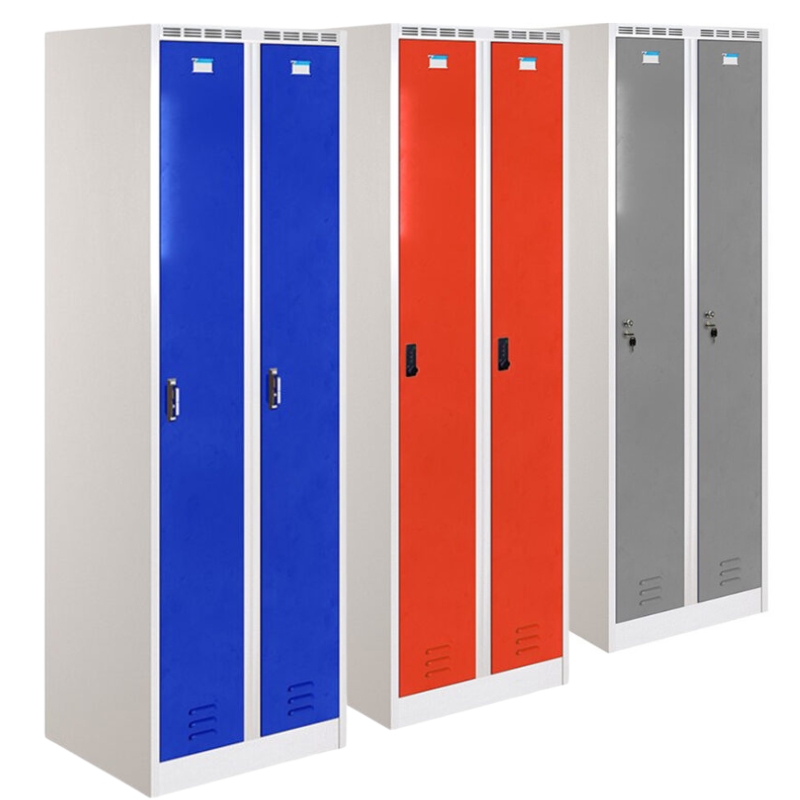 TỦ ÁO LOCKER 2 CÁNH SẮT SƠN TĨNH ĐIỆN 0.6M THE ONE (HÒA PHÁT) TTD981-2K