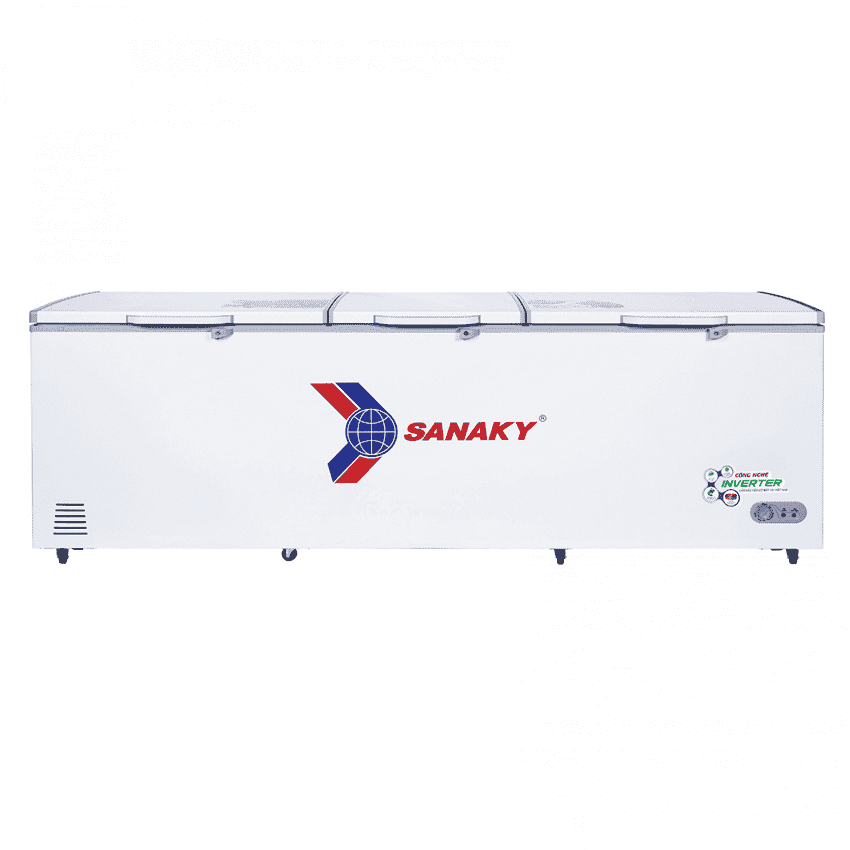TỦ ĐÔNG SANAKY INVERTER VH-1199HY3 900 LÍT 3 CÁNH DÀN ĐỒNG