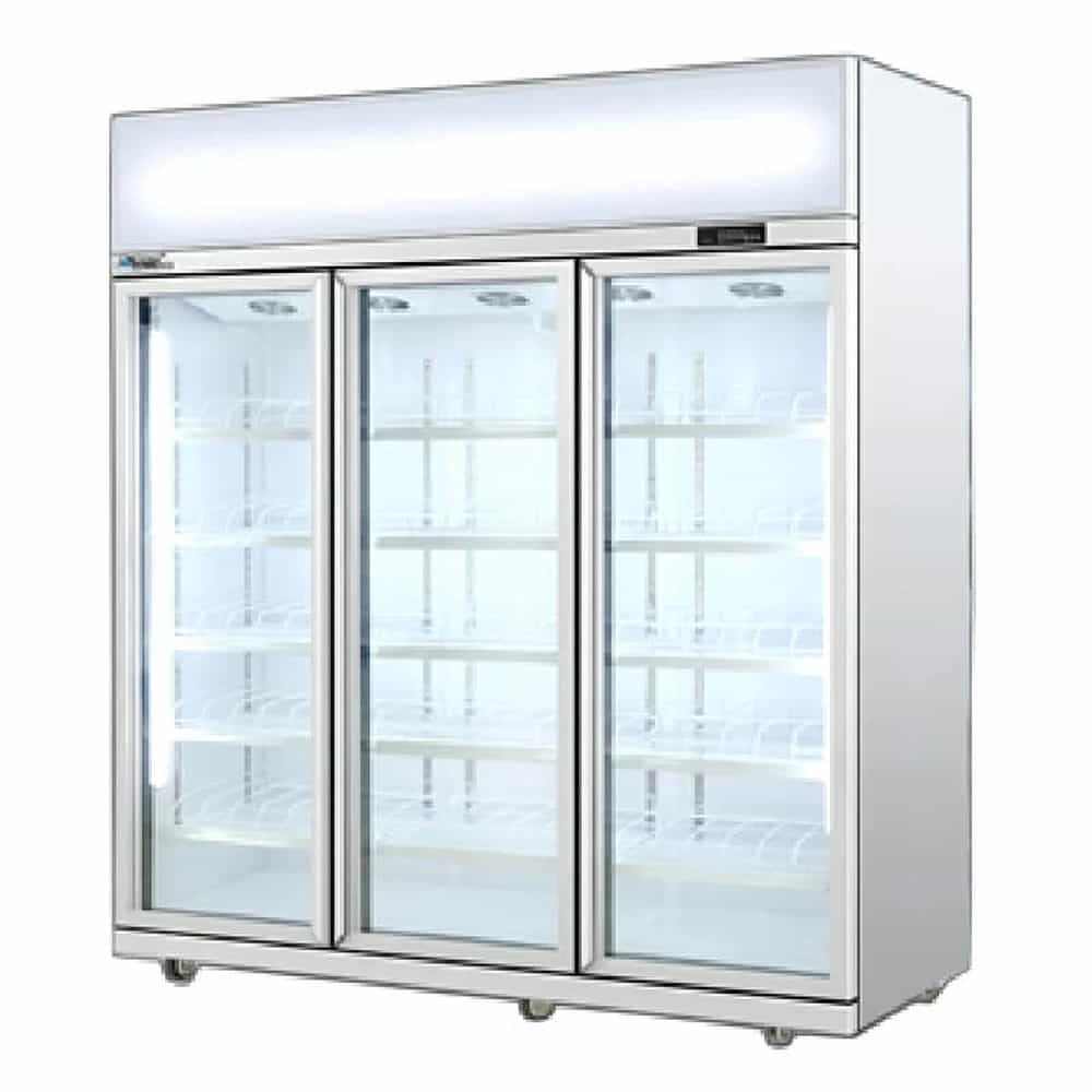 TỦ ĐÔNG ĐỨNG 3 CÁNH KÍNH SNOW VILLAGE 1800 LÍT LD-1860FA QUẠT GIÓ (R290A)