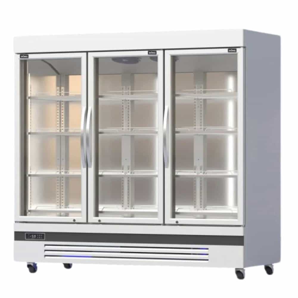 TỦ ĐÔNG INOX 3 CÁNH KÍNH HOMECEN 1750 LÍT DDQ.3K1750
