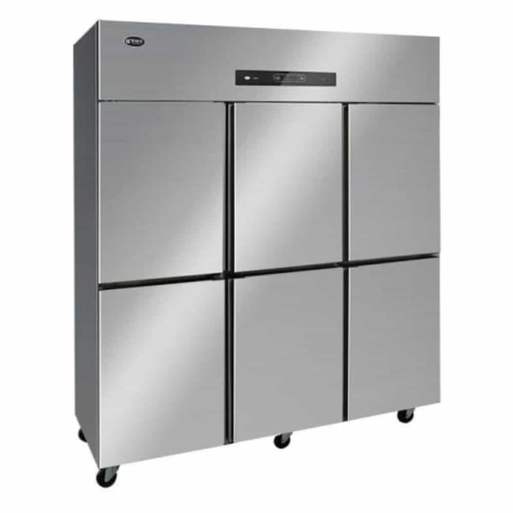 TỦ ĐÔNG INOX 6 CÁNH OUCBOLL 990 LÍT BCD-1800Q (TRỰC TIẾP)