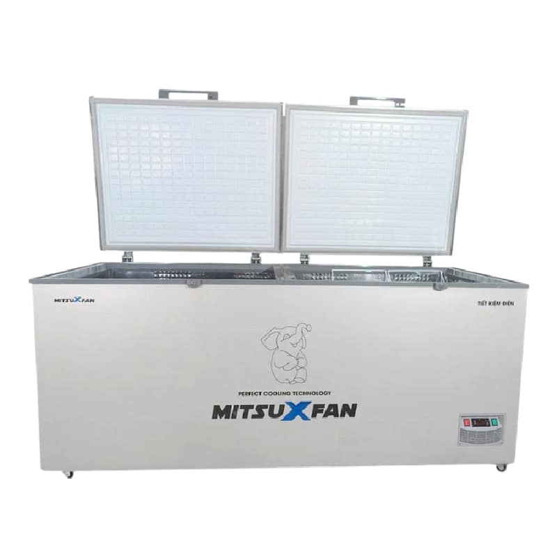 TỦ ĐÔNG INVERTER MITSUXFAN 900/760 LÍT MF1-9066PWI ĐỒNG (R290A) (LÒNG TỦ INOX)