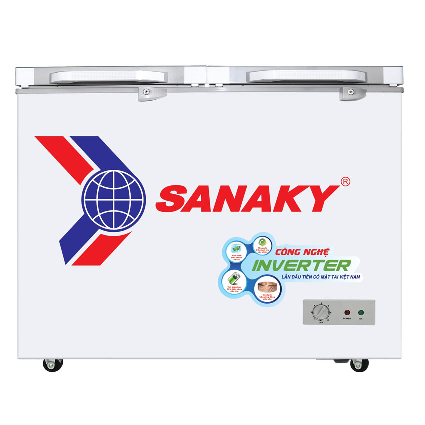 TỦ ĐÔNG INVERTER SANAKY 305 LÍT VH-4099A4K ĐỒNG (R600A) (K...
