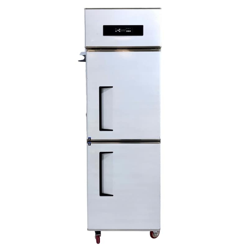 TỦ ĐÔNG MÁT INOX 2 CÁNH LIGHTCOOL 510 LÍT LS-500-510L-I201 QUẠT GIÓ (R290A) (INOX 201)