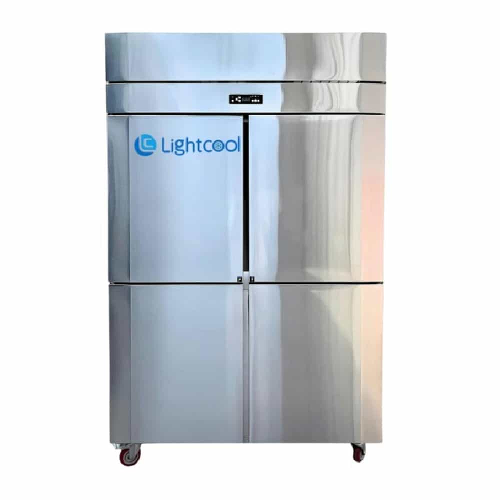 TỦ ĐÔNG MÁT INOX 4 CÁNH LIGHTCOOL 840 LÍT LS-1200F-840L-1CĐ-I430 QUẠT GIÓ (R290A) (INOX 430)