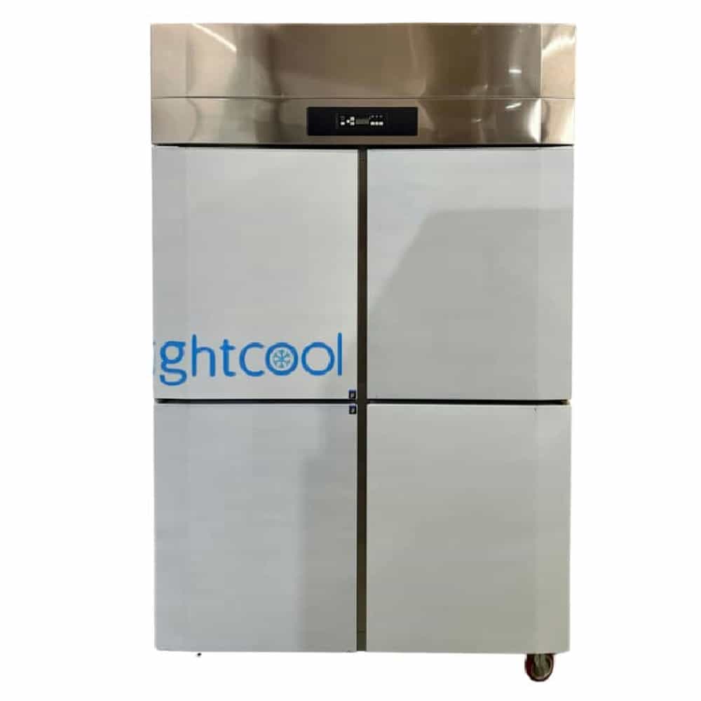 TỦ ĐÔNG MÁT INOX 4 CÁNH LIGHTCOOL 848 LÍT LS-1200F-848L-2CĐ-I201 QUẠT GIÓ (R290A) (INOX 201)