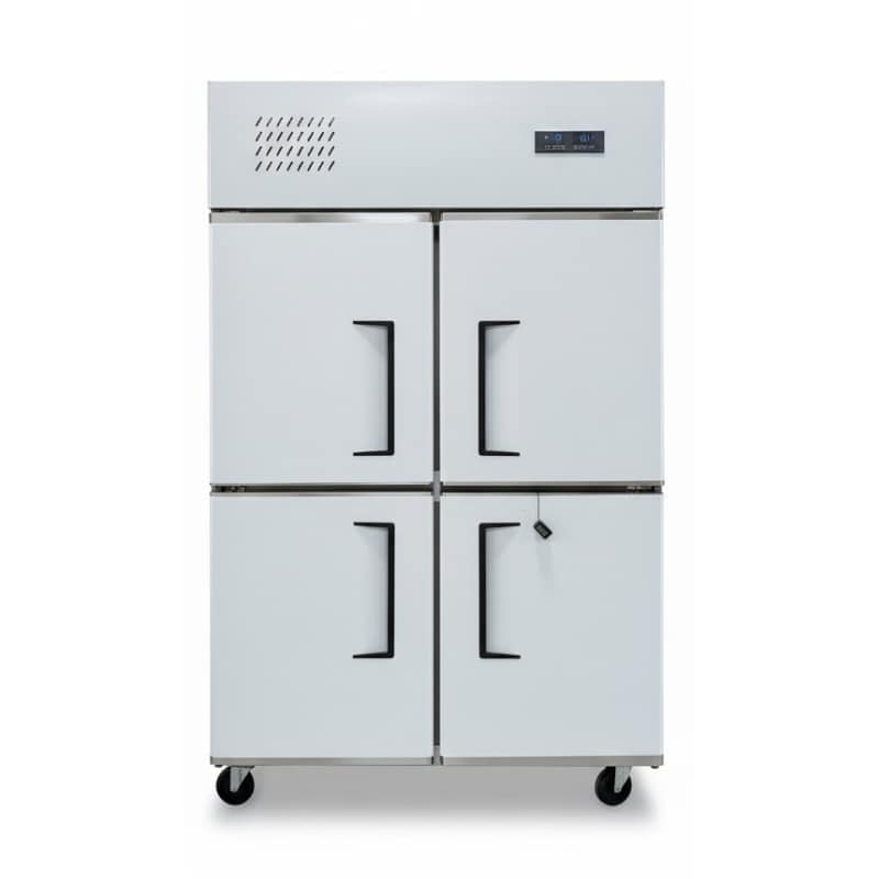 TỦ ĐÔNG MÁT INOX 4 CÁNH LIGHTCOOL 848 LÍT LS-1200F-848L-2CĐ-I201-TT (ĐỒNG) (R290A) (INOX 201)