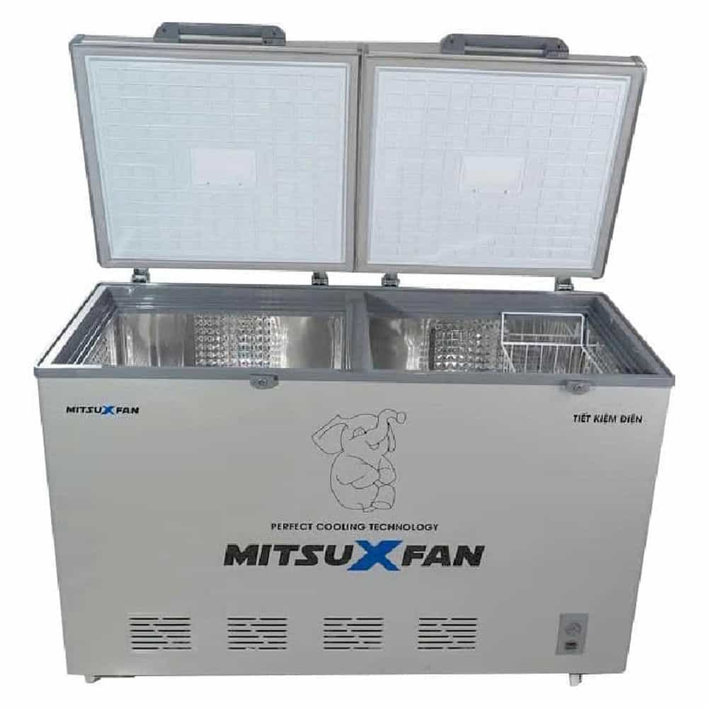 TỦ ĐÔNG MÁT INVERTER MITSUXFAN 600/400 LÍT MF2-6066PWI (S) ĐỒNG (R290A) (LÒNG TỦ INOX)