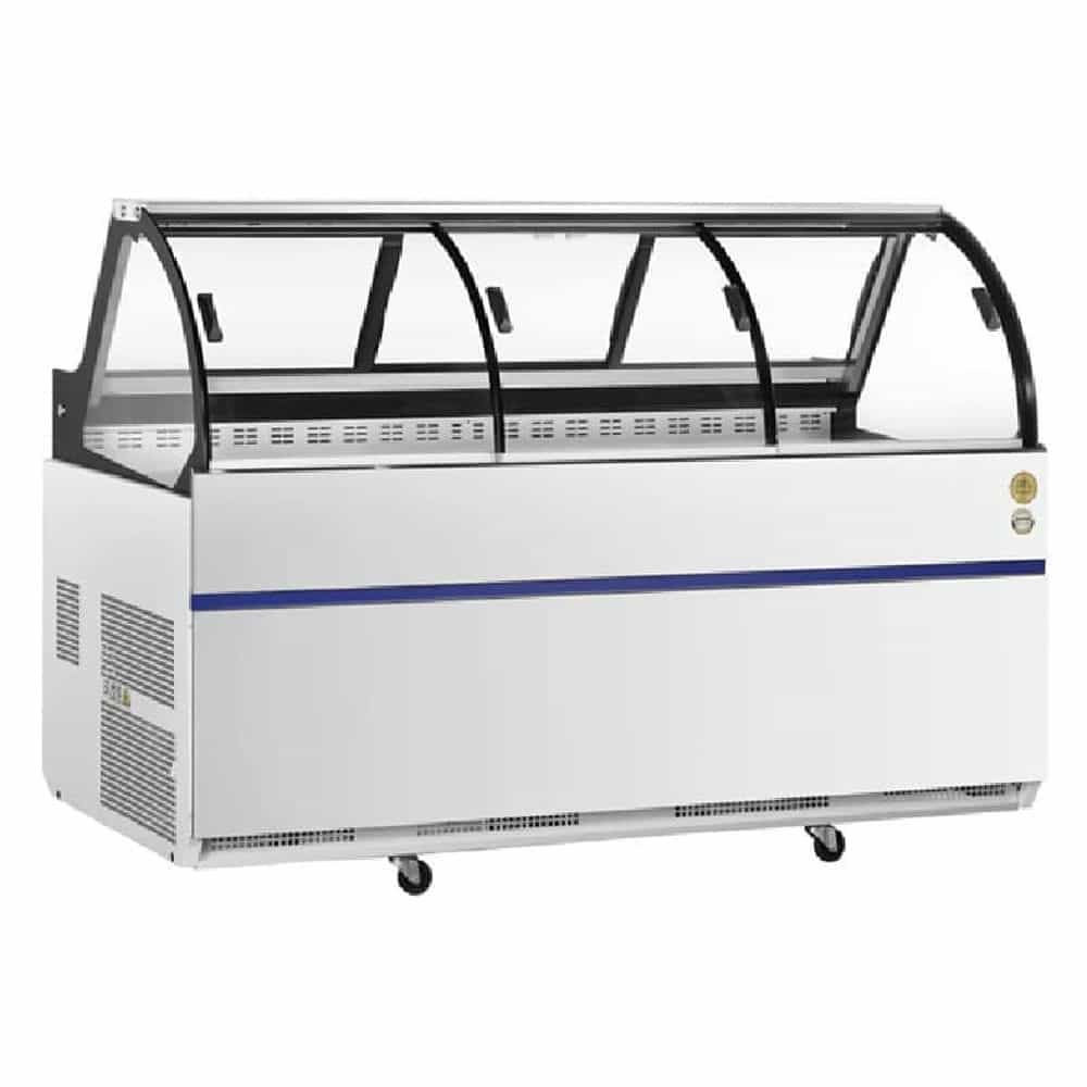 TỦ ĐÔNG MÁT TRƯNG BÀY THỊT NGUỘI SNOW VILLAGE 413 LÍT SC-1.8 2T ĐỒNG (R290A)